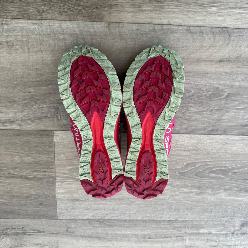 La Sportiva Jackal GTX Womens Trail Running Shoes Hibiscus Pink Gore-Tex 6.5 - Picture 5 of 6